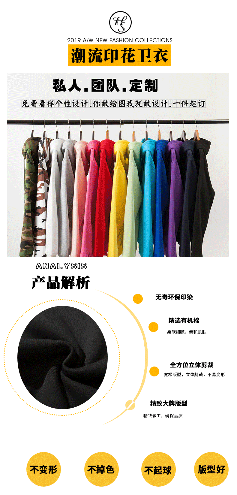 1573782641517908.png 2020鼠本命年红色卫衣个性情侣装班服团体衣服加绒连帽圆领定制#(图1)