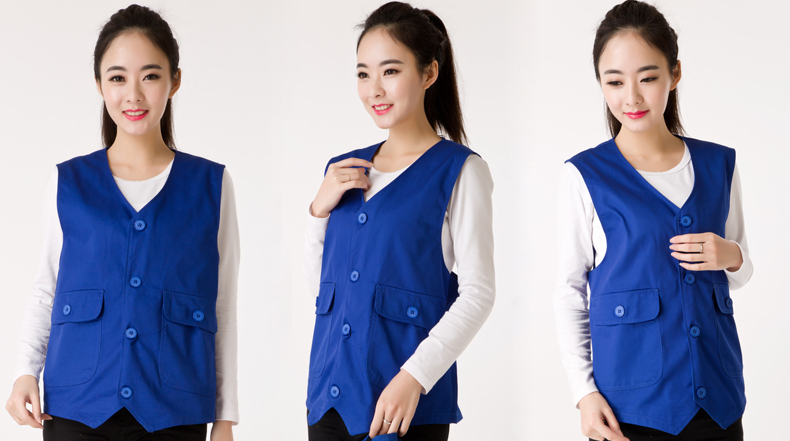 定制志愿者马甲印logo定做工作服广告马夹义工服活动工装背心印字(图18)