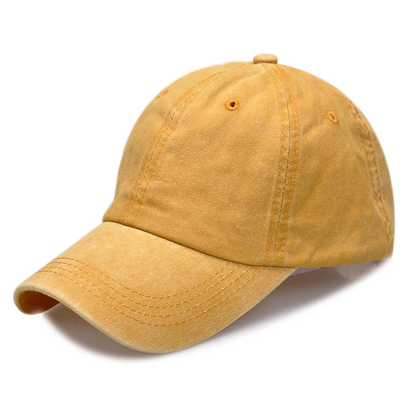 洗水棉棒球帽定制广告帽子遮阳鸭舌帽男女棉工作帽订制刺绣印logo(图4)