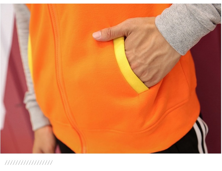 马甲定制logo秋冬棉外套加绒广告背心网吧超市健身教练工作服(图17)