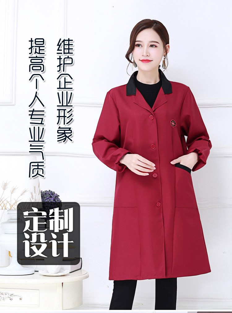 1577275421902017.jpg 男女专业防静电全棉蓝大褂化工危险品爆破加油站秋冬季工作服定制(图1)