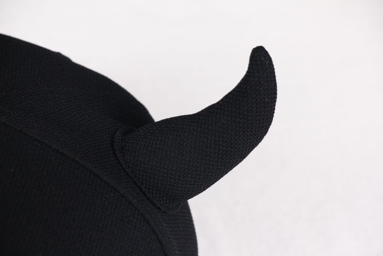 TOPCUL定制黑牛角刺绣印LOGO嘻哈帽男女帽子平沿帽街舞帽棒球帽子(图10)