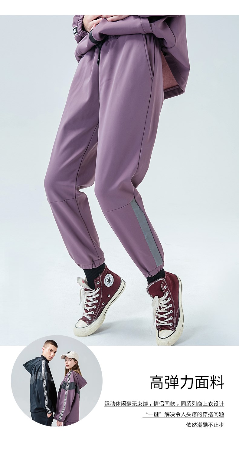 1575201657429799.jpg 纳趣户外潮牌软壳冲锋裤女秋冬季防风防水裤加绒加厚保暖滑雪裤子(图3)