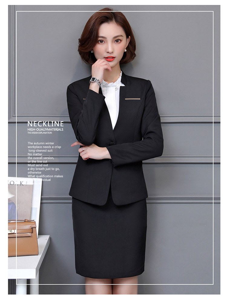 YNZ-8819#女西装套装(图1)