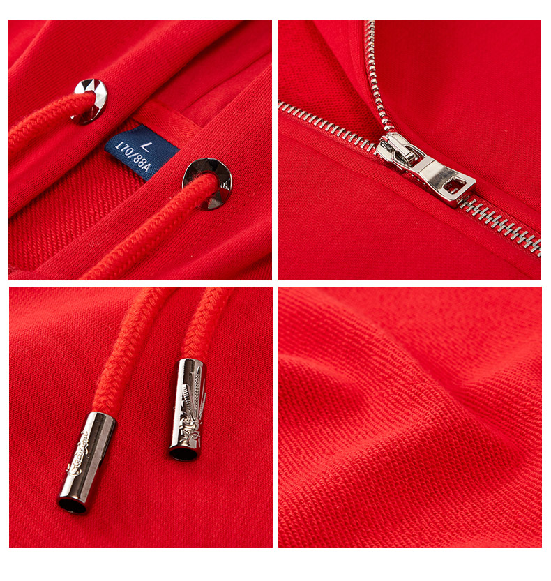 加绒卫衣定制印字logo外套工作班服工装长袖同学聚会衣服定做diy(图21)