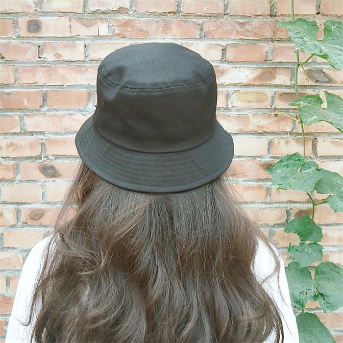 定做渔夫帽子男女纯棉高质量韩版刺绣logo潮团队印字包邮定制盆帽(图5)