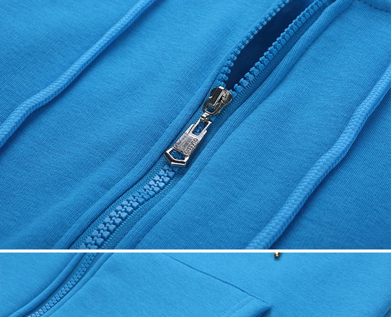 秋冬连帽衫加绒卫衣定制印字logo工作服外套定做同学聚会班服diy(图10)