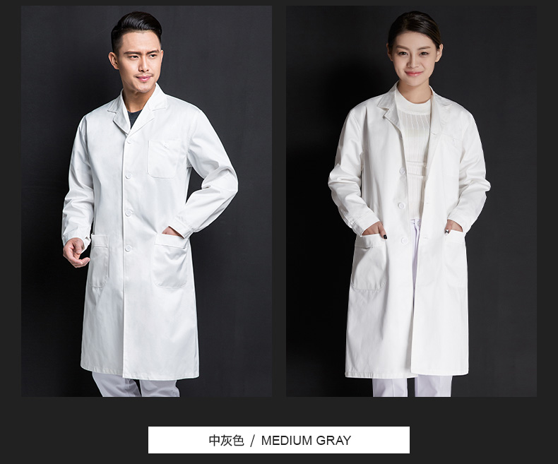 大褂工作服外套男长袖定制LOGO长款工装库房服装防尘罩衣劳保服(图21)