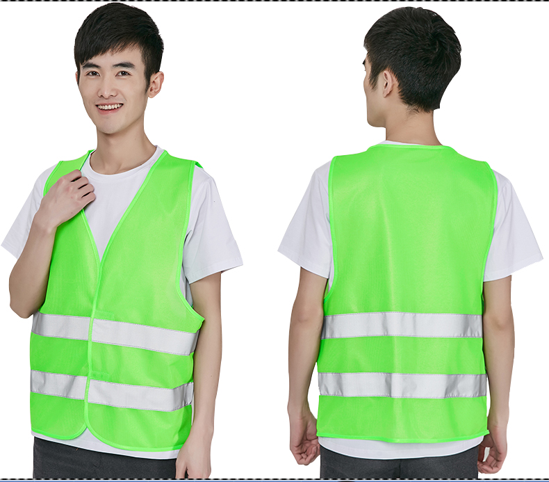 马甲定制印logo反光背心绿化工作服环卫安全服交通施工骑行反光衣(图16)