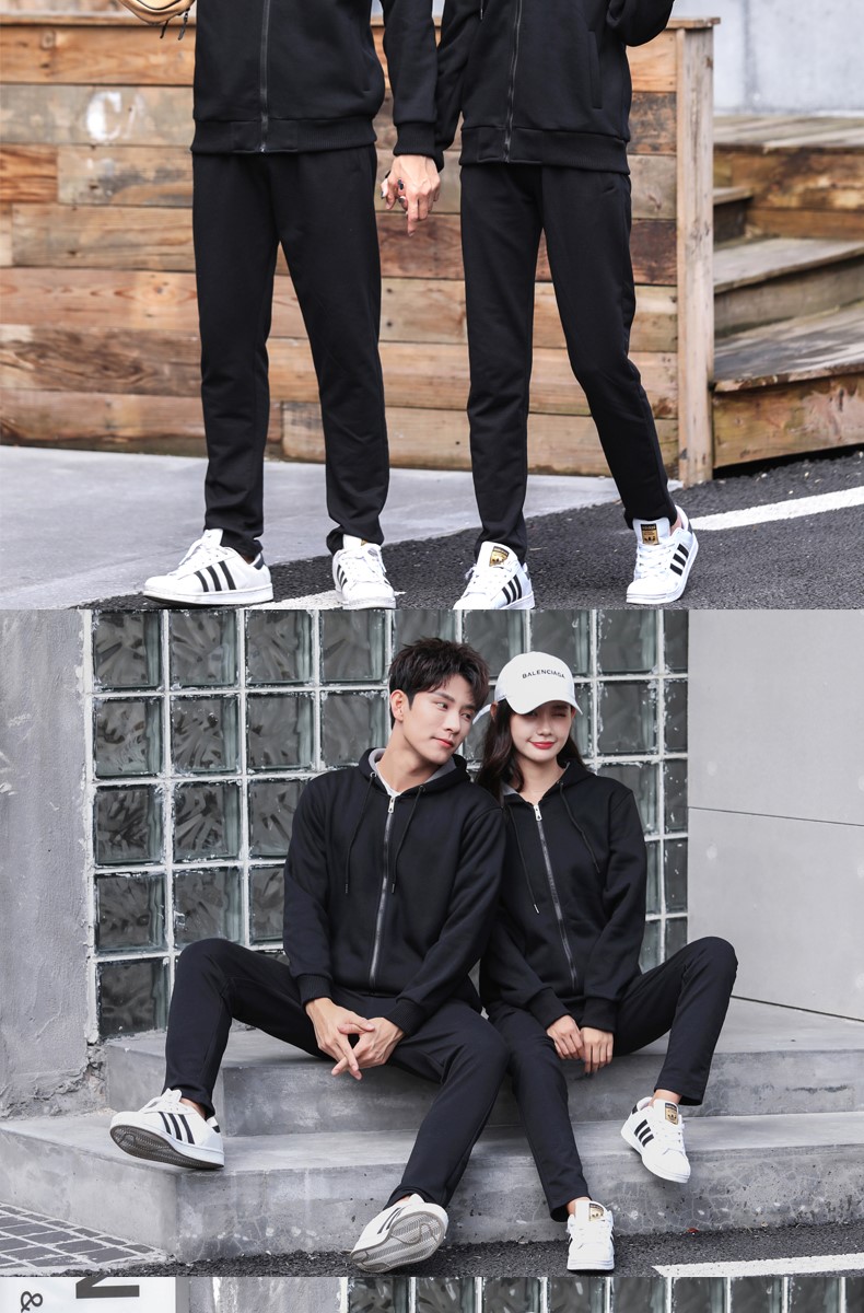 加绒带帽卫衣女工作服秋冬装定制班服团体活动衫男服务员印字diy(图18)