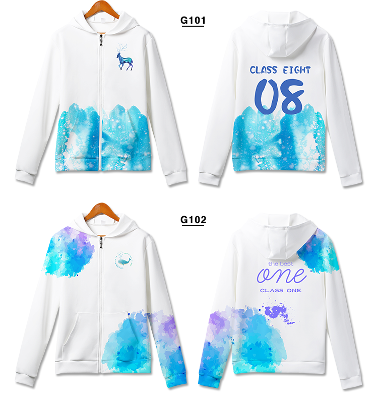 卫衣定制班服风衣diy拉链外套连帽衫订做同学聚会工作服印字logo(图46)