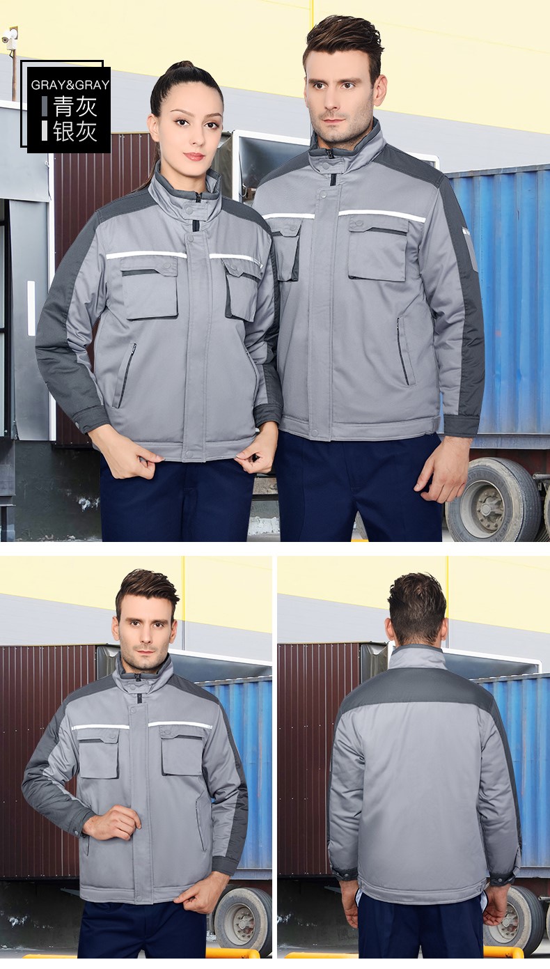 1574148180635396.jpg 冬季工作服棉衣男 加厚劳保棉袄耐磨防寒棉服 工装上衣(图14)