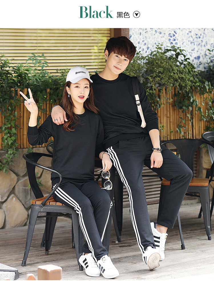 亲子活动团体纯色圆领广告衫长袖 定制学生班服卫衣 2019新款(图8)