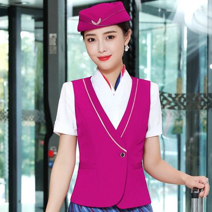 889#飞机服男女马甲(图1)