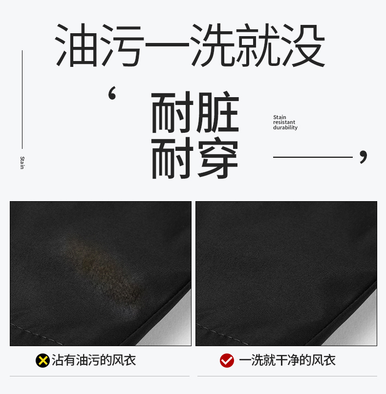 工作服定制印logo长袖广告衫风衣企业团队衣服印字工衣定做服装(图5)