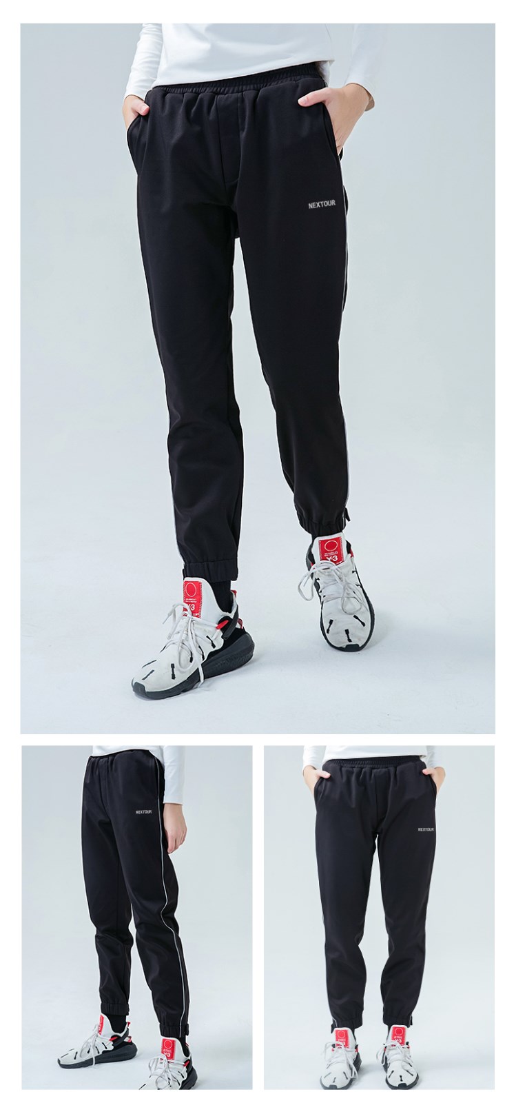 1575200367421566.jpg 纳趣户外软壳冲锋裤女秋冬季防水防风滑雪裤加绒加厚保暖抓绒裤男(图10)