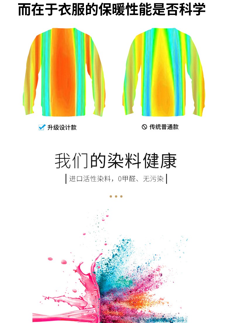 卫衣定制印字logo工作服加绒外套定做工装聚会团体服班服diy刺绣(图7)