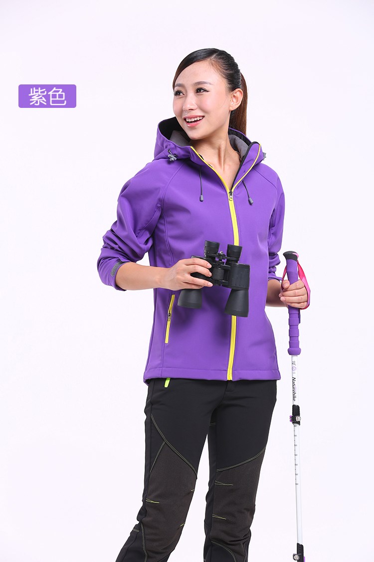 软壳户外单层冲锋衣定制秋冬保暖抓绒运动防风防水外套定做印logo(图17)