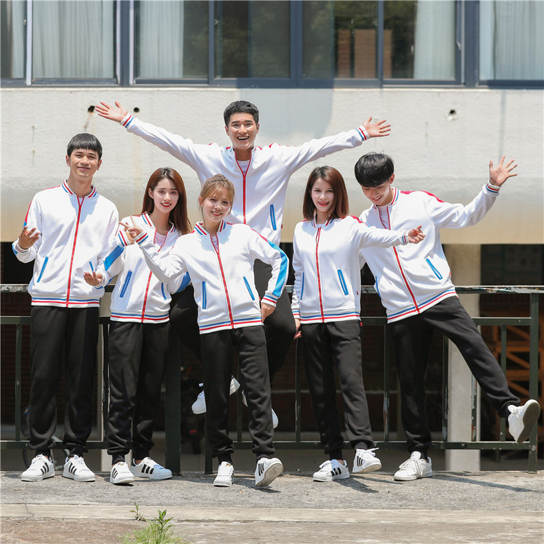 1573890137903557.jpg 冬季2020运动立领加绒卫衣学生班服定制工作服印logo开衫修身外套(图7)