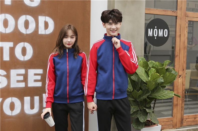 定制卫衣服务员工作服外套秋冬男女火锅店奶茶店超市工装长袖印字(图26)