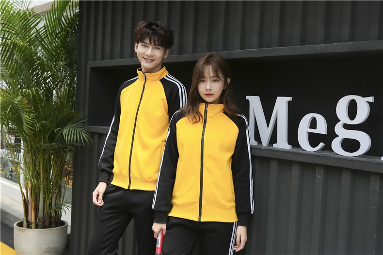 定制卫衣服务员工作服外套秋冬男女火锅店奶茶店超市工装长袖印字(图7)