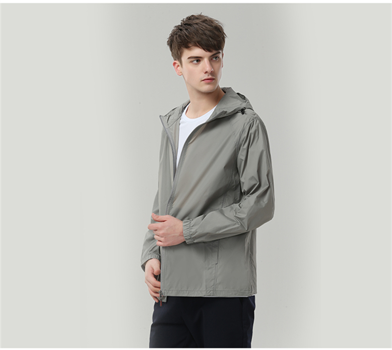 秋冬季男女风衣长袖外套员工衣团体活动服薄款工装工作服定制logo(图11)