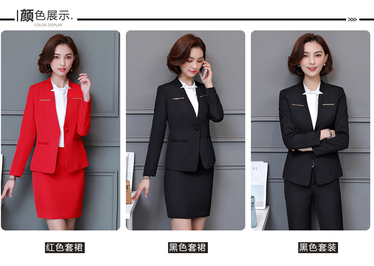 YNZ-8819#女西装套装(图2)