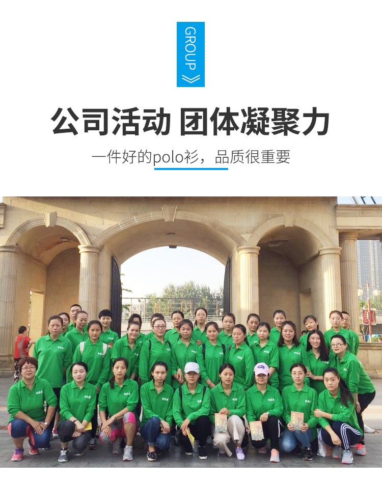 翻领polo衫长袖定制t恤印字logo订制刺绣工作服广告文化衫diy衣服(图4)