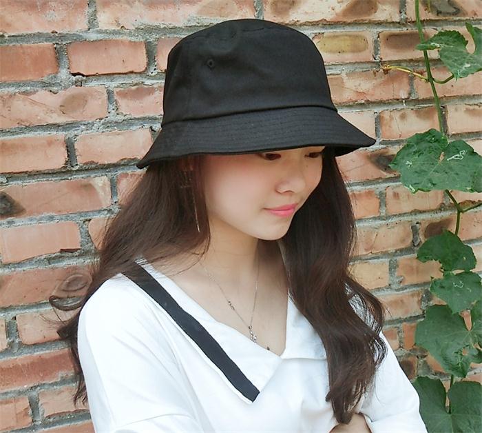 定做渔夫帽子男女纯棉高质量韩版刺绣logo潮团队印字包邮定制盆帽(图8)