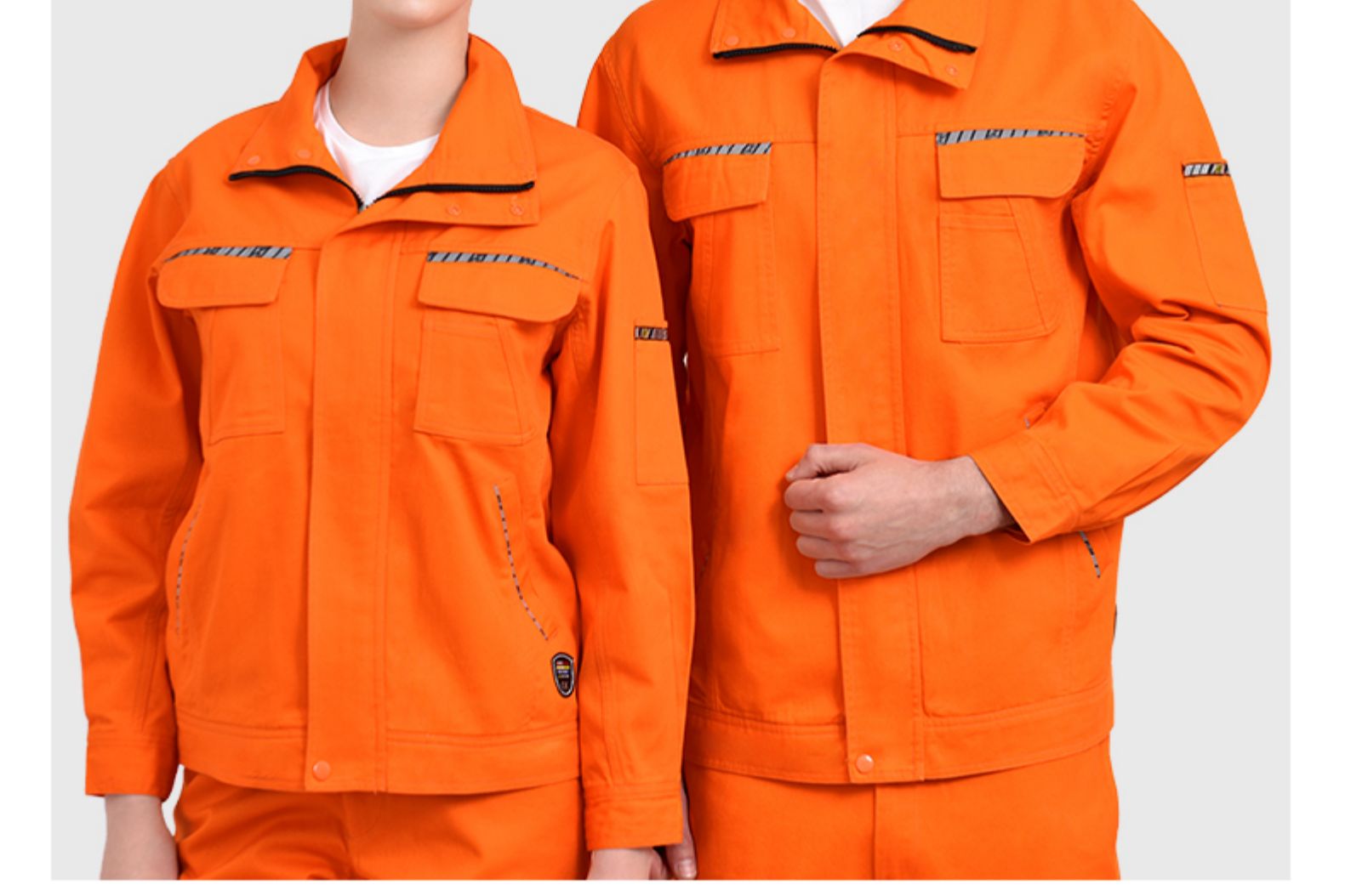 纯棉秋冬季长袖工作服套装男士维修汽修服全棉电焊防烫阻燃劳保服(图25)