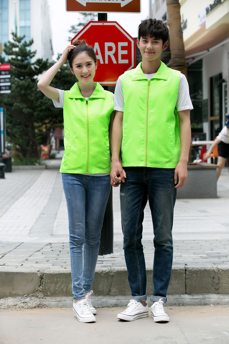 志愿者马甲定制工作服活动广告宣传背心定做义工马夹工装印字logo(图115)