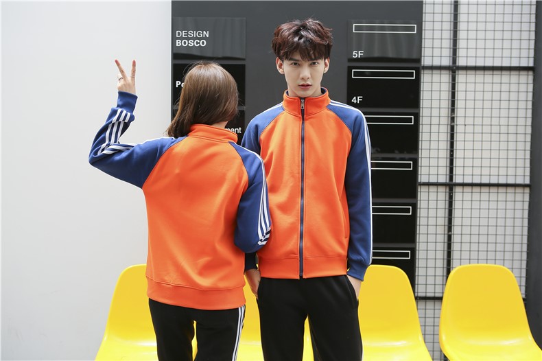 定制卫衣服务员工作服外套秋冬男女火锅店奶茶店超市工装长袖印字(图22)