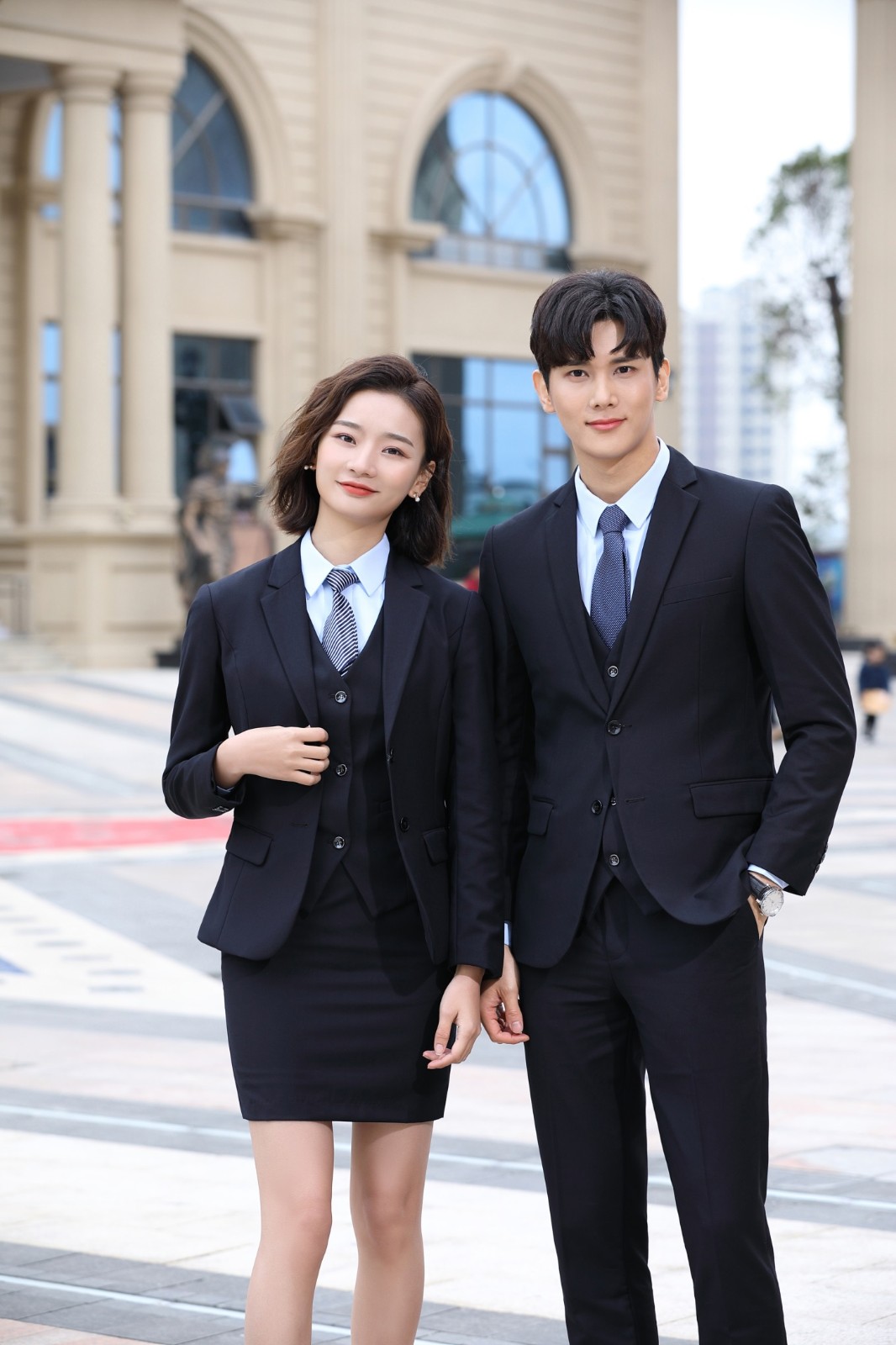 藏青色AB款 春秋加厚(图5)