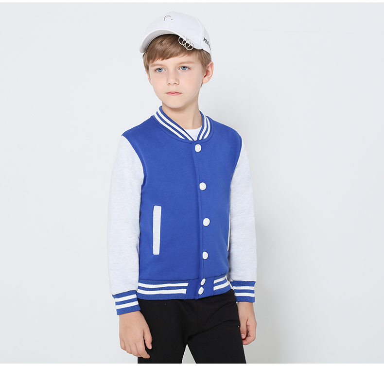 学生班服卫衣印字LOGO定制幼儿园团体服儿童外套棒球服会服订制(图10)