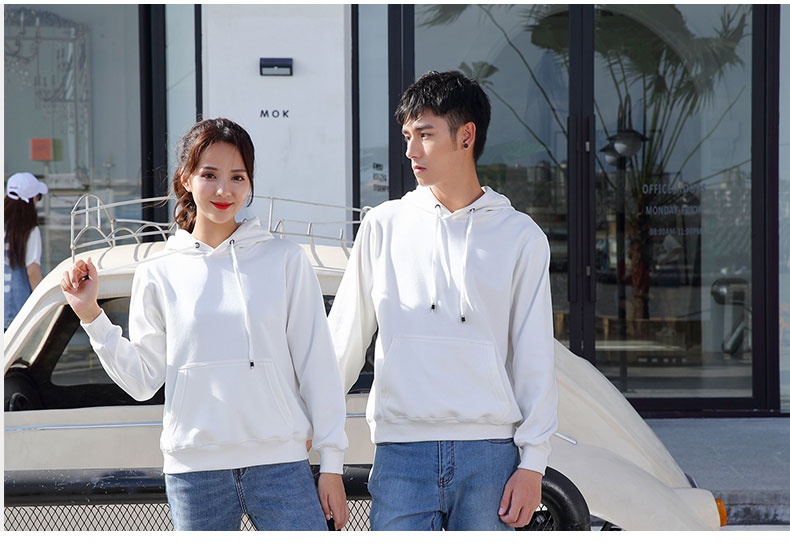 秋季新款卫衣定制logo长袖外套棒球服来图定做连帽工作服印字logo(图11)