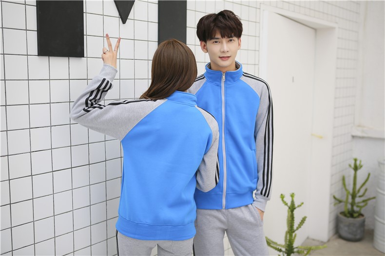 定制卫衣服务员工作服外套秋冬男女火锅店奶茶店超市工装长袖印字(图31)