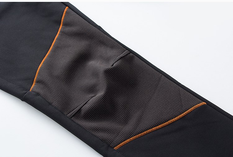 冲锋裤男加绒加厚防水防寒冬季户外宽松大码弹力小脚迷彩冲锋裤女(图8)