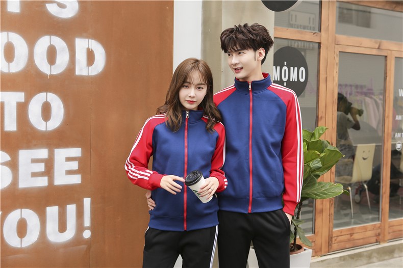 定制卫衣服务员工作服外套秋冬男女火锅店奶茶店超市工装长袖印字(图27)