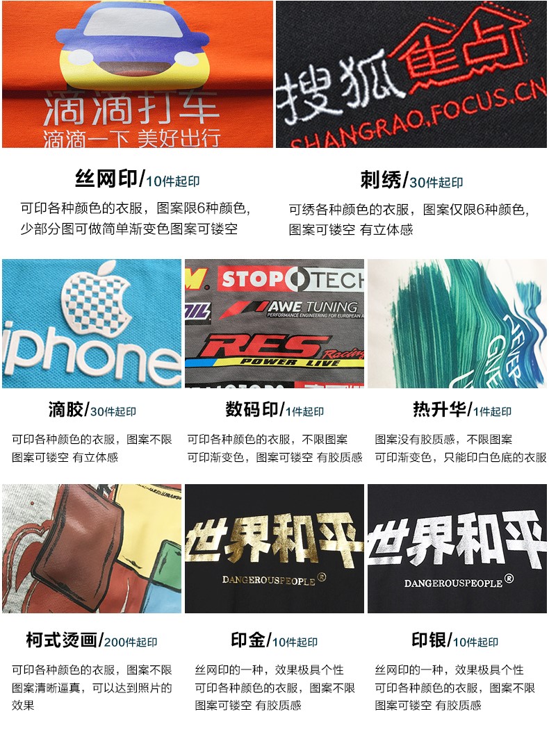 同学聚会t恤定制工作衣服装团体班服文化衫同学会logo短袖印字diy(图23)