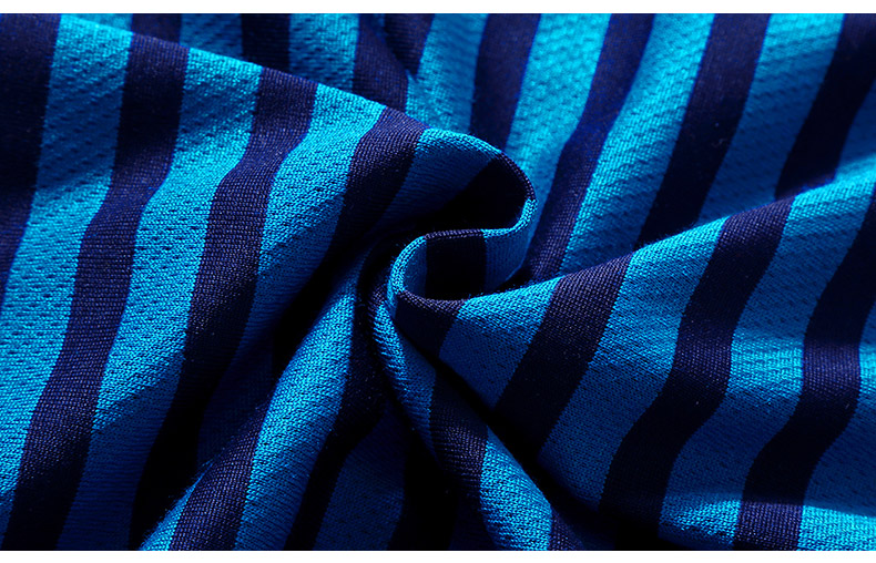 t恤男短袖V领条纹体恤新款夏季中年半袖男休闲爸爸装打底衫(图20)