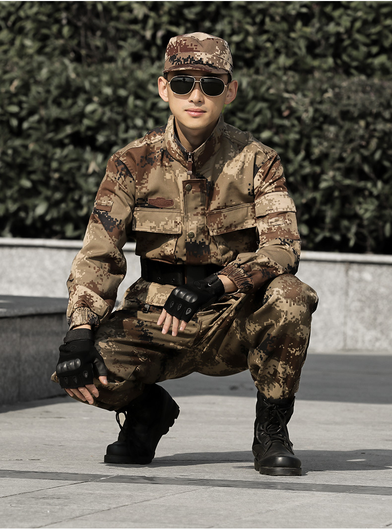 1577178314818928.jpg 荒漠迷彩服套装男正品军工防静电特种兵火箭军军装丛林作训服冬季(图17)