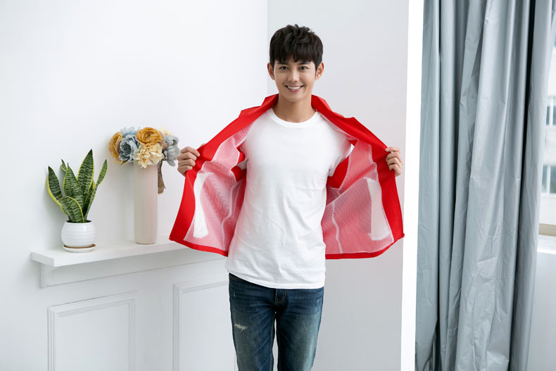 印logo定制志愿者马甲义工工作服公益活动服装v领背心纯棉红马甲(图48)