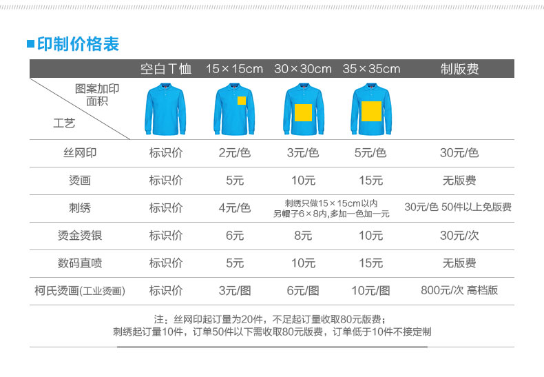 定制t恤长袖polo衫翻领文化广告衫diy衣服定做企业工作服印字logo(图11)