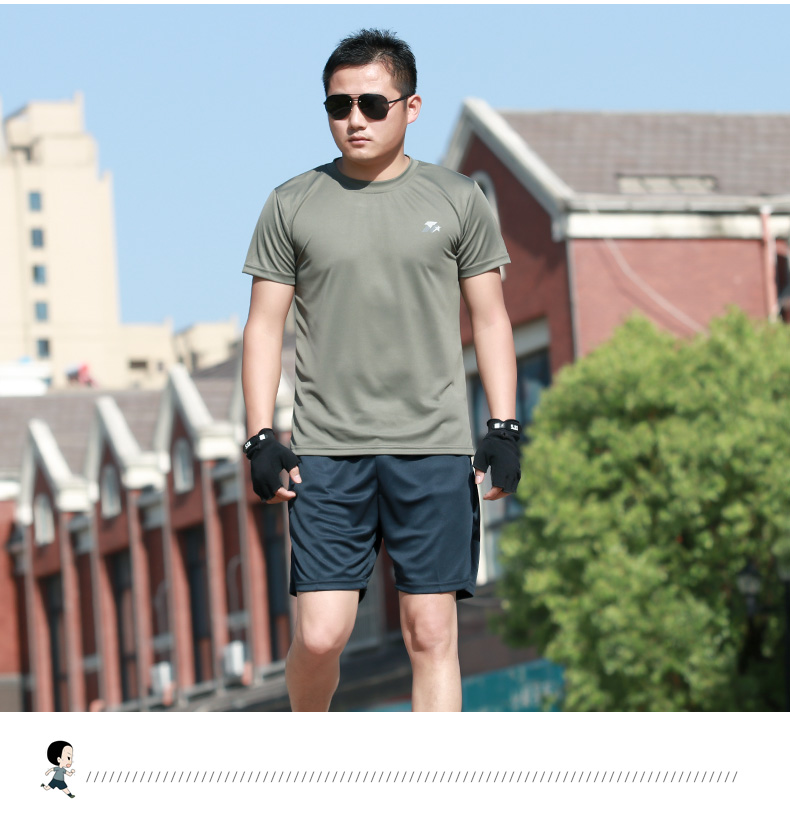 正品体能训练服套装男夏季军迷特种兵t恤短袖短裤军训服作训服女(图15)