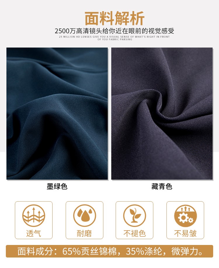 2011新式保安服春秋套装工作制服加厚物业安保冬装长袖秋冬季服装(图2)