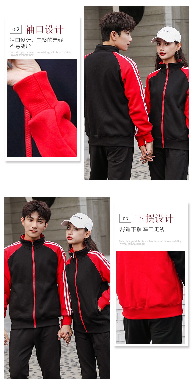 加绒卫衣定制长袖外套工作服印字logo同学聚会团体班服秋冬款男女(图9)