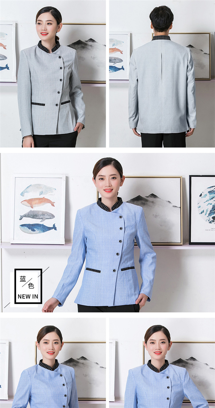 1577679713842341.jpg 定制新款高端小区物业管理公司洋气保洁人员工作服酒店宾馆制服女(图8)