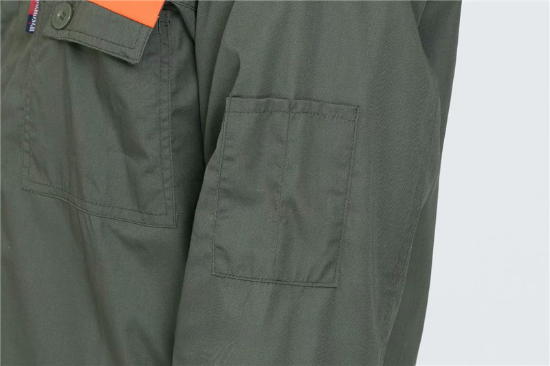 长袖工作服套装男秋冬定制耐磨汽修厂服工装电焊服劳保服(图13)