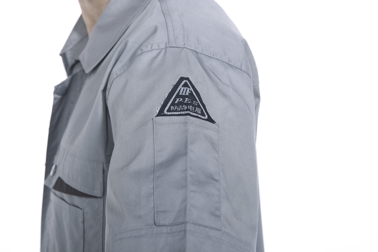 1574004159281120.jpg 短袖工程服套防静电工服 劳保工作服 维修4S汽修服 工装制服(图10)