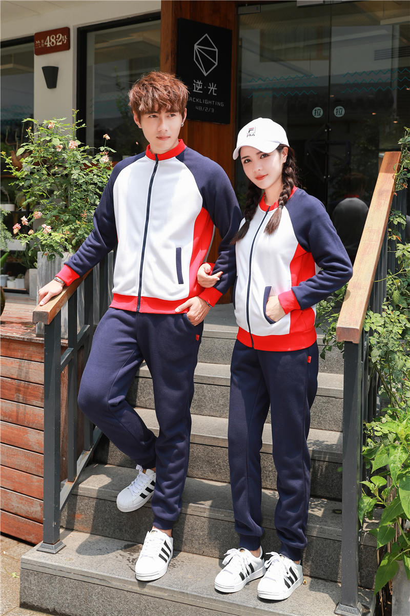 修身卫衣定制工作服小立领运动会团队聚会服定做印字logo秋冬外套(图13)